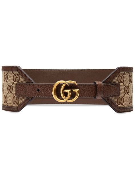 cintura gucci con gg rovesciato